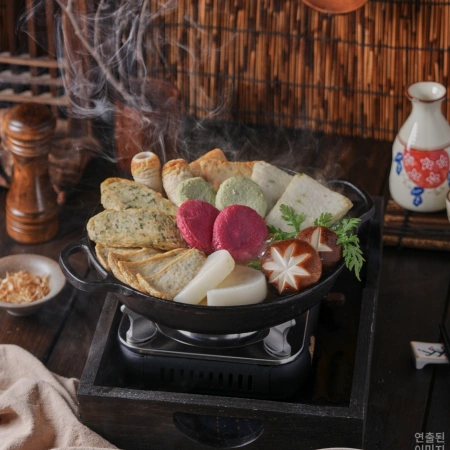 [호프/주점/안주] 오카와리 모듬어묵탕 460g 코주부 (간편한 원팩 : 소스, 모듬어묵 오뎅탕)