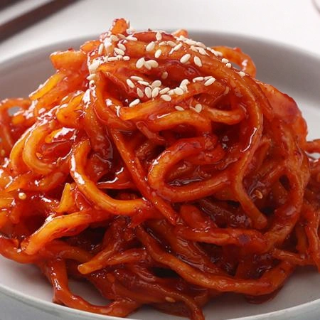[반찬단지] 진미채무침 80g x 10개 세트 [ 진미채볶음 진미채조림 소용량 소포장 ]