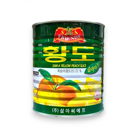 삼아 황도 슬라이스 2.9kg 1개