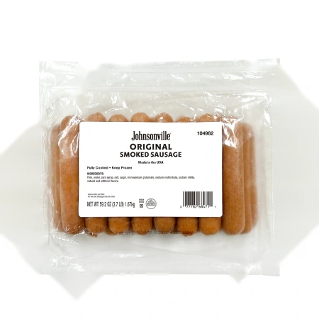 (리뉴얼)쟌슨빌 스모크소시지 1.67kg(1670g*1팩))/27-28개입