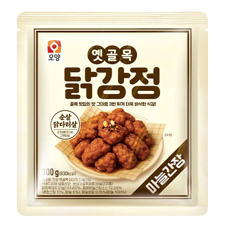 오양 옛골목 닭강정(마늘간장 300g/EA)