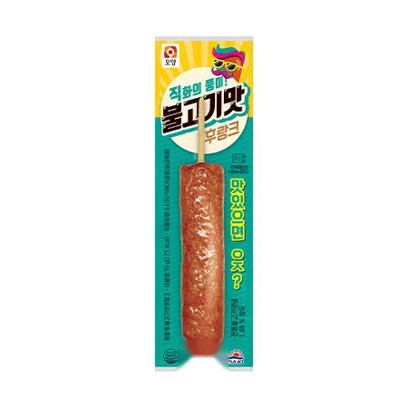 사조오양 불고기맛후랑크(70g/EA) 핫바