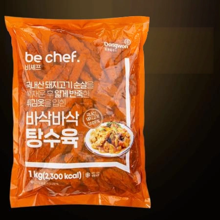[D-2/무료배송] [10개] 비셰프 동원 바삭바삭탕수육 1kg 냉동 돈육탕수육