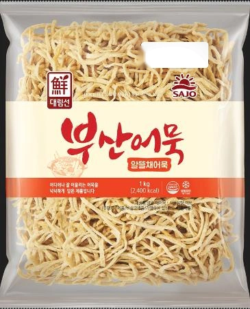 알뜰채어묵,1Kg,사조대림,냉동