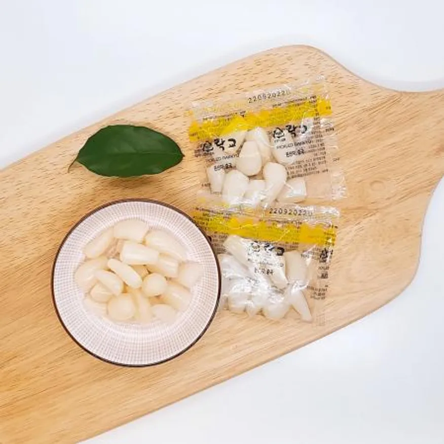 소포장 락교 14g 100개 포장 배달 도시락 식자재마트 이미지