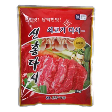 쇠고기맛 신홍 다시 2Kg/다시/조미료/양념