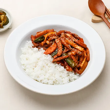 왕중왕 통통오징어 볶음 1.5kg(300g*5) 모짜렐라 치즈(30g*3)추가 이미지