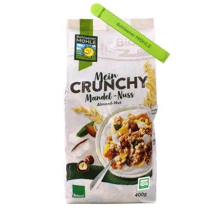 볼제너뮬러 유기농 아몬드 헤이즐넛 크런치 400g 이미지