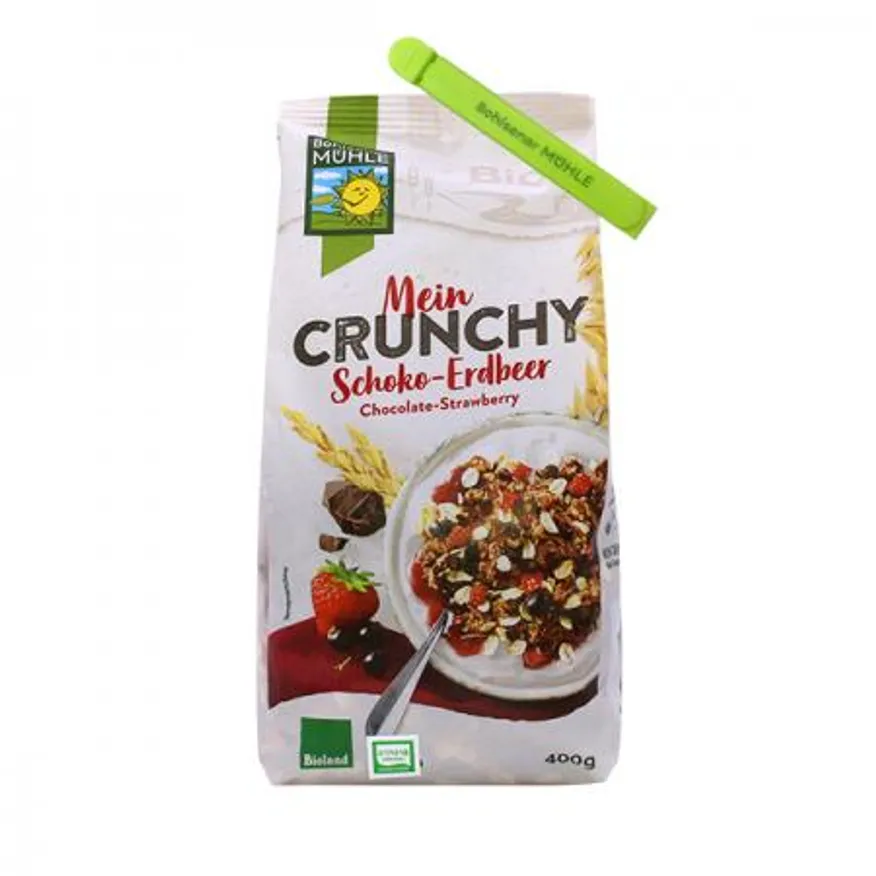 볼제너뮬러 유기농 초코딸기블랙커런트 크런치 400g 이미지