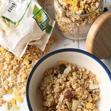 볼제너뮬러 유기농 아몬드 헤이즐넛 크런치 400g 이미지