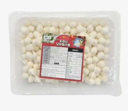 코다노 모짜렐라 보코치니 펄 냉동(1kg/EA) 5g 사이즈 이미지