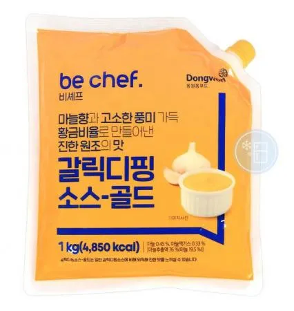 비셰프 갈릭디핑소스 골드 냉장, 1kg 이미지