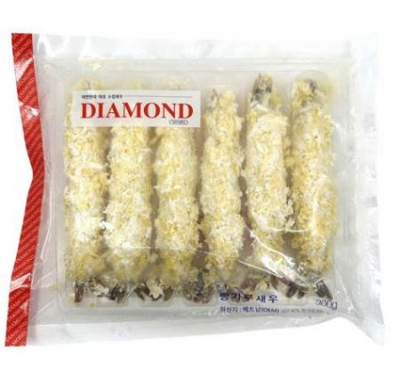 다이아몬드 빵가루 새우튀김, 50gX6미 <머리달림>