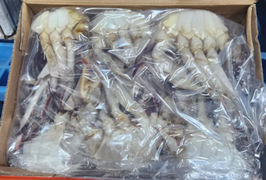 절단꽃게 중국산 2L사이즈 냉동, 450g 이미지
