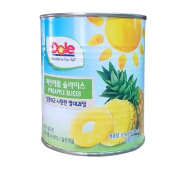 돌 파인애플 슬라이스 캔, 836g