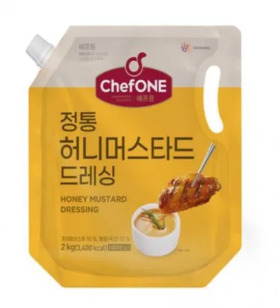 쉐프원 정통 허니머스타드 드레싱, 2kg 이미지