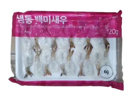 초밥용 백미새우[6gx20미] 이미지
