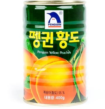 펭귄 황도 슬라이스, 400g