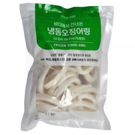 [Box출하] 탈피 오징어링 소포장, 400gX10봉