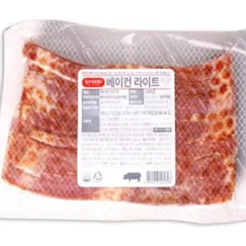 [행사품목] 에쓰푸드 베이컨 라이트 저염, 1kg