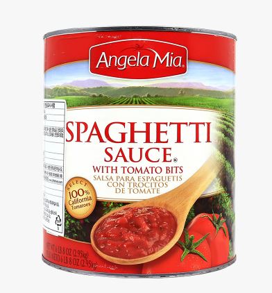 안젤라미아 스파게티소스 캔(2.95kg/EA) 