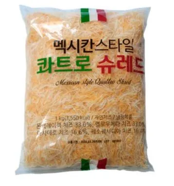 동원 멕시칸스타일 콰트로 슈레드 엔젤헤어, 1kg