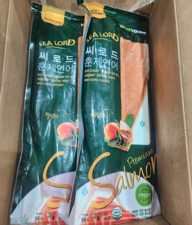 [Box출하]동림 코호 훈제연어 필렛, 9kg