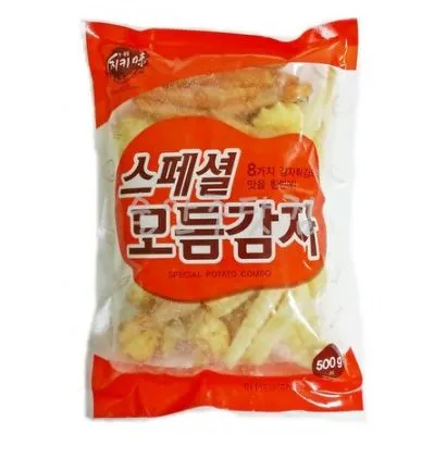 지키미 모듬 감자튀김 냉동, 500g