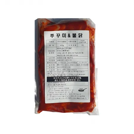 쭈꾸미불닭 400g * 20 이미지