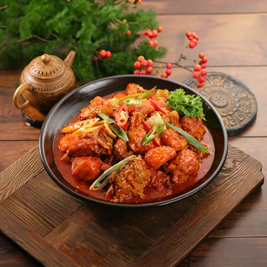 닭볶음탕1kg *20 진한육수 쫄깃한식감 간편조리 야채 넣고 중불에 10분이상끓여드세요 이미지