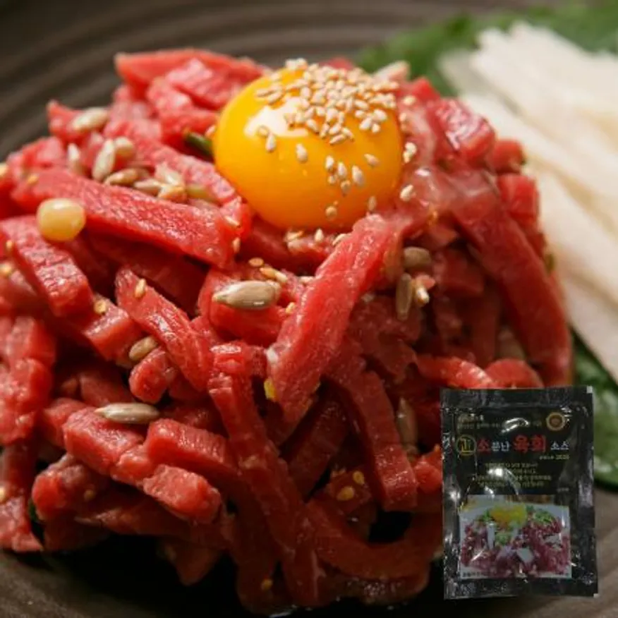 소문난 육회소스 간장맛 40g 100개입 이미지