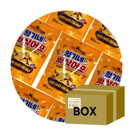 [박스무배] 형기네 빠삭어포 50g 1박스 / 60봉 어포튀각 꾸이꾸이