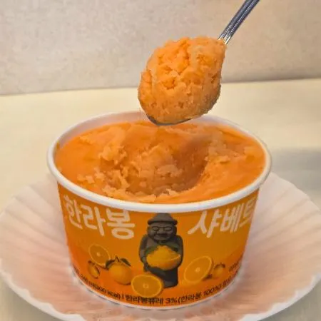 [단독] NEW 한라봉 샤베트 240ml 18개 – 인생건어물도매몰 전용 에디션