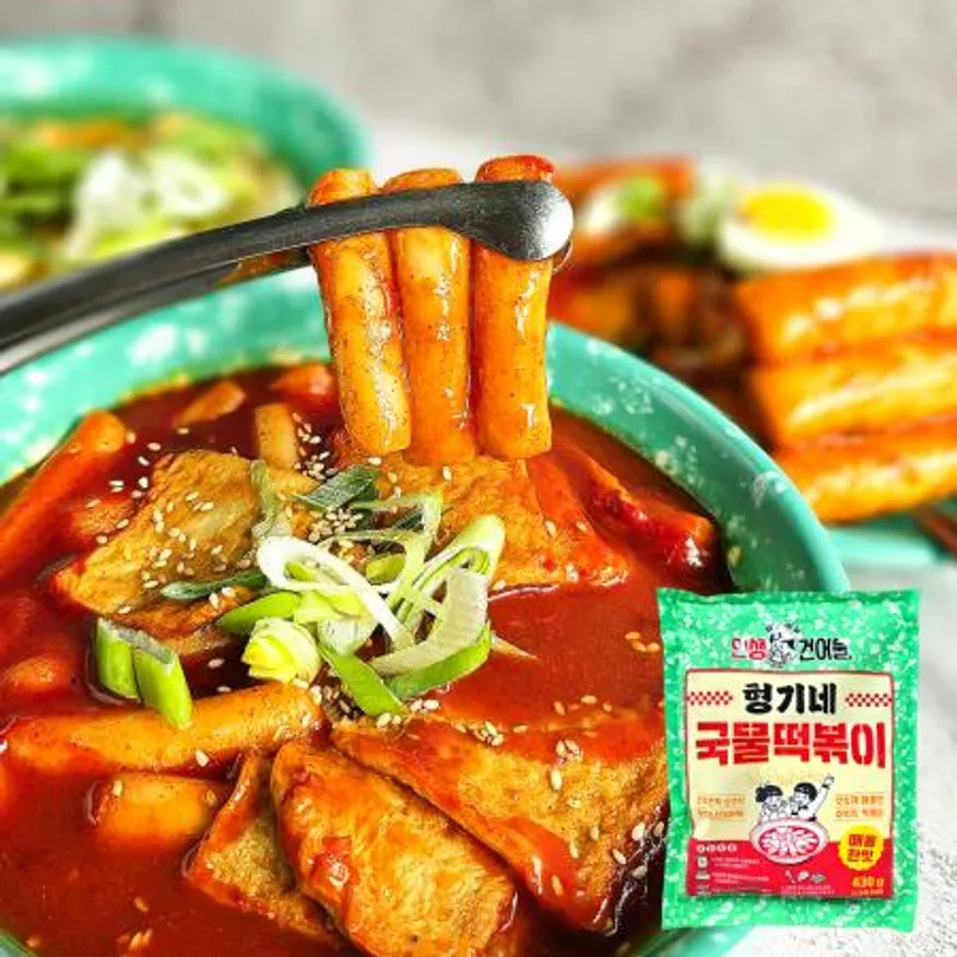 형기네 말랑쫄깃 국물떡볶이 매콤한맛 430g 1봉 이미지