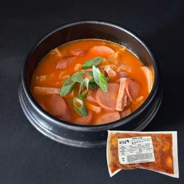 형기네 햄폭탄 리뉴얼 부대찌개 606g 1봉