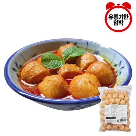 [유통기한 임박] 새우 피쉬볼 500g