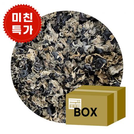 [박스무배] 목이버섯 10kg 박스상품