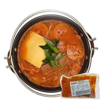 형기네 햄폭탄 리뉴얼 부대찌개 611g 1봉