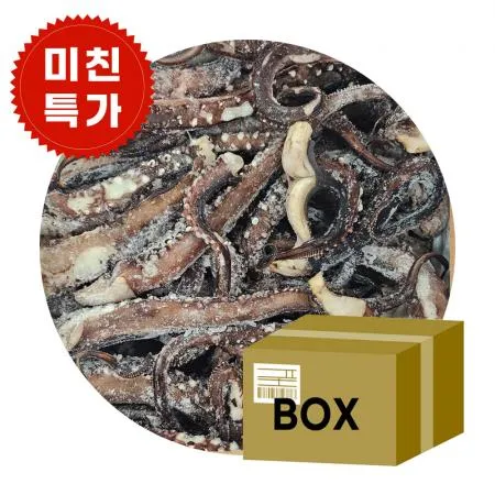 [박스무배]가문어통족 10KG(앵치) 오징어 도매 업소용 안주 간식 (앵치)21~25미 내외