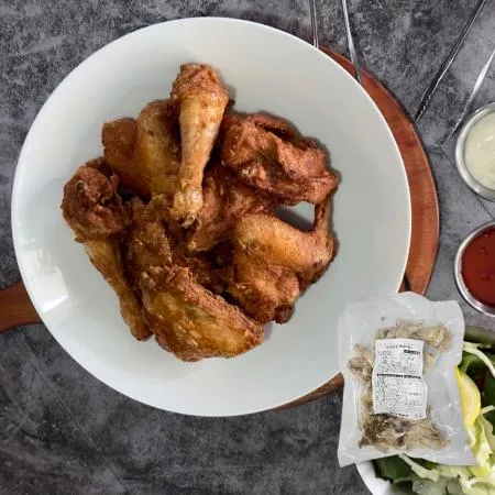 [형기네] 옛날치킨 700g 1봉 후라이드 치킨 에어프라이어 도매 업소용