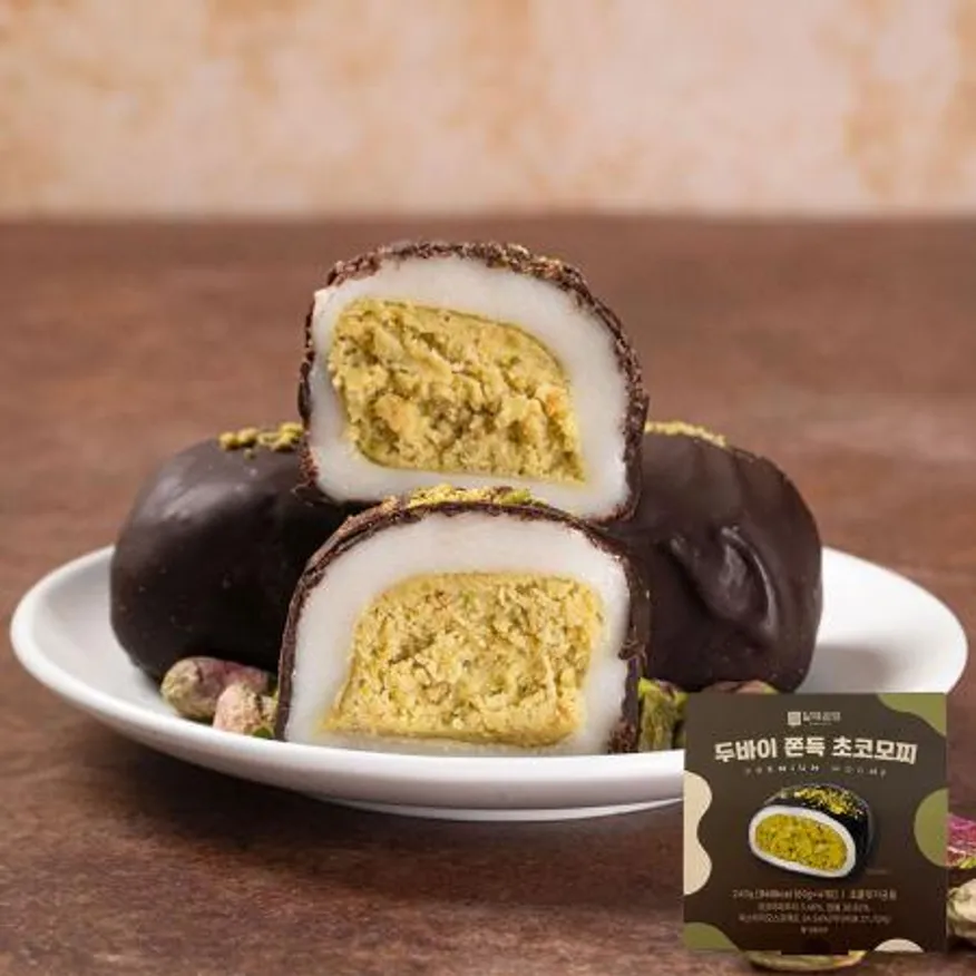 두바이 쫀득 초코모찌 60g 4개입 이미지