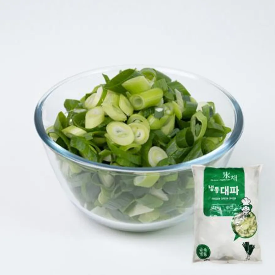 냉동 대파 5mm 슬라이스 1kg 이미지