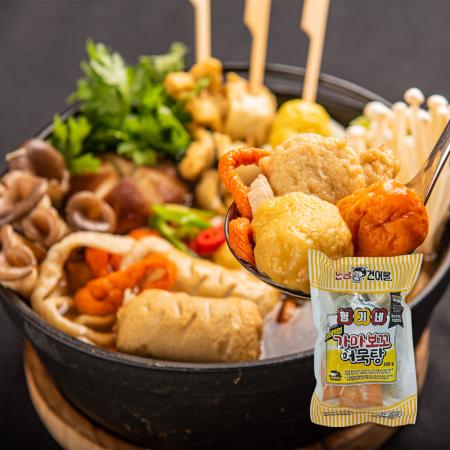 형기네 쫀득한식감 가마보꼬 어묵탕 350g  10봉 어육 82% 오뎅탕 도매 업소용