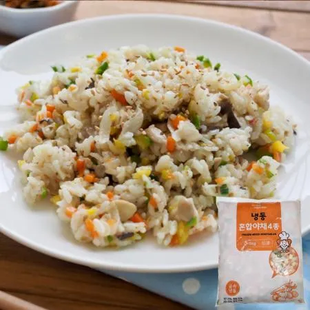 냉동 혼합야채 4종 1kg