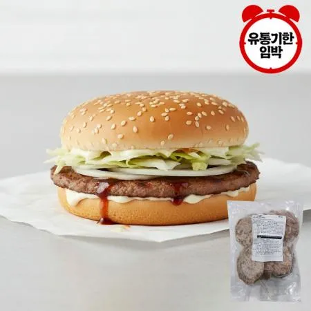 [유통기간 임박] 한돈 불고기 패티 960g