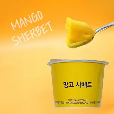 뚱샤베트 망고샤베트 350ml 15개입