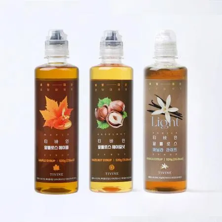 티바인 저칼로리 메이플시럽 520g  이미지