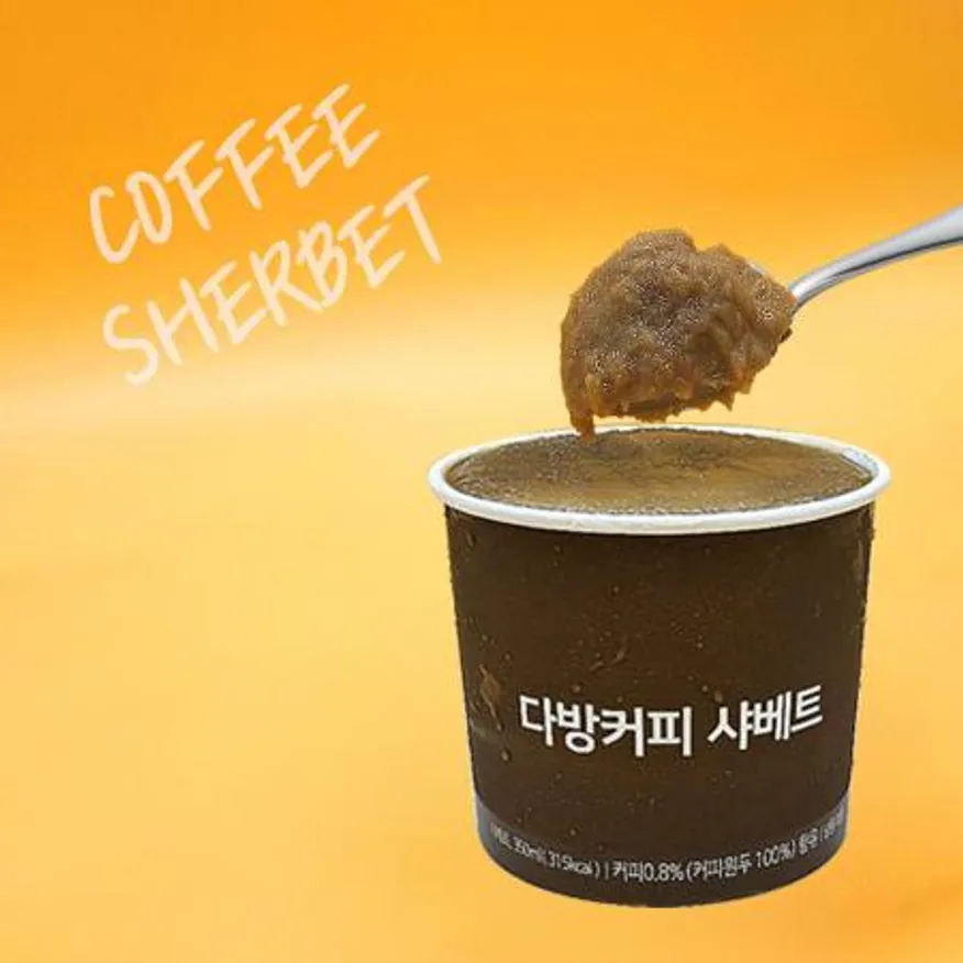 뚱샤베트 다방커피샤베트 350ml 15개입 이미지