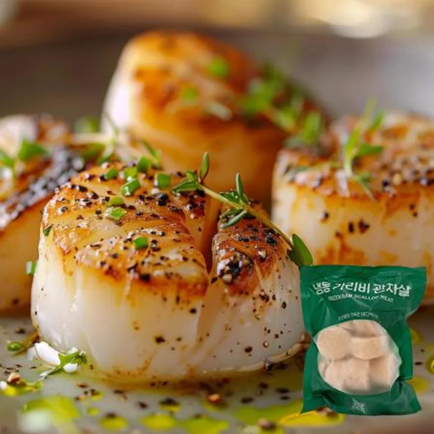 손질 가리비 관자 프리미엄 (12~16미 내외) 500g 이미지