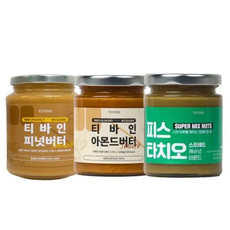 티바인 아몬드버터 100% 200g 이미지